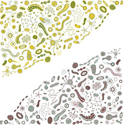Bacterium Pattern, by 4Vector